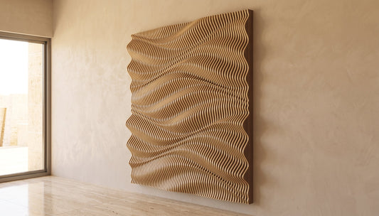 WavySlats Parametric Wall AUR parametric slat wall