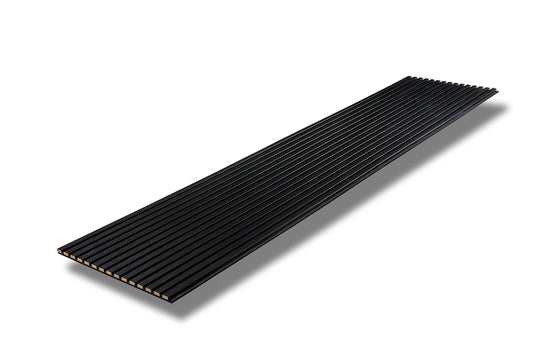 Black Moon PVC Slat Acoustic Panel