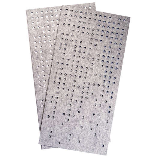 Self-adhesive Acoustic Felt Panel Long Light Gray 9mm