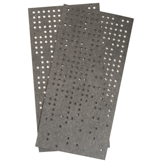 Self-adhesive Acoustic Felt Panel Long Dark Gray 9mm