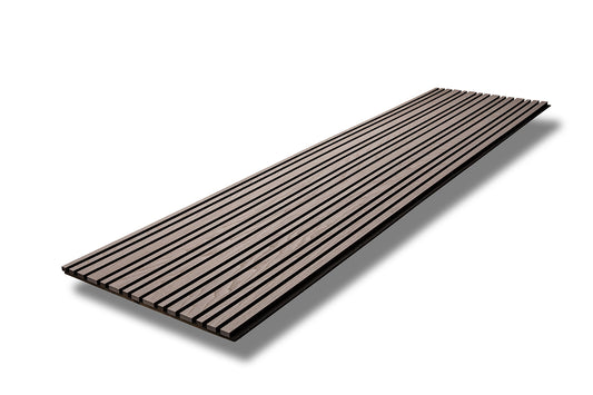 Gray Ash  Barcode Wood Slat panel