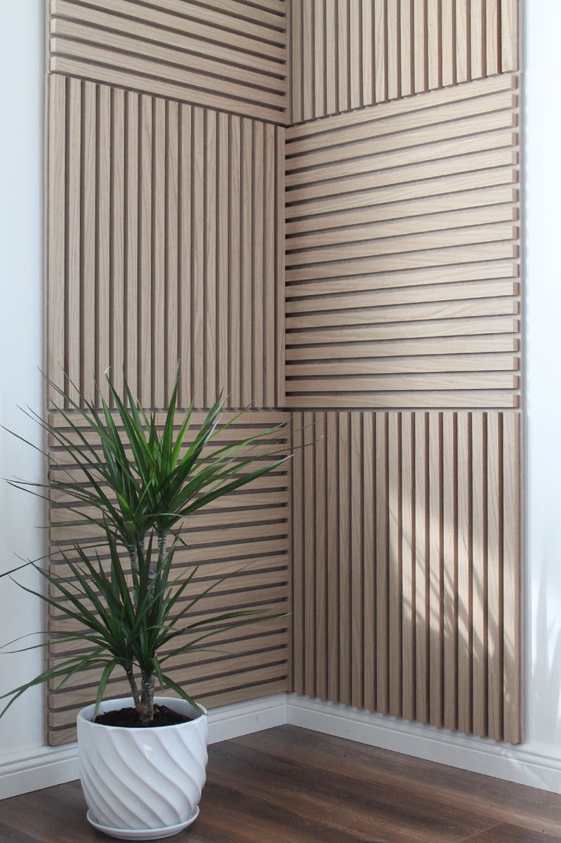 Mahagony Barcode Wood Slat panel