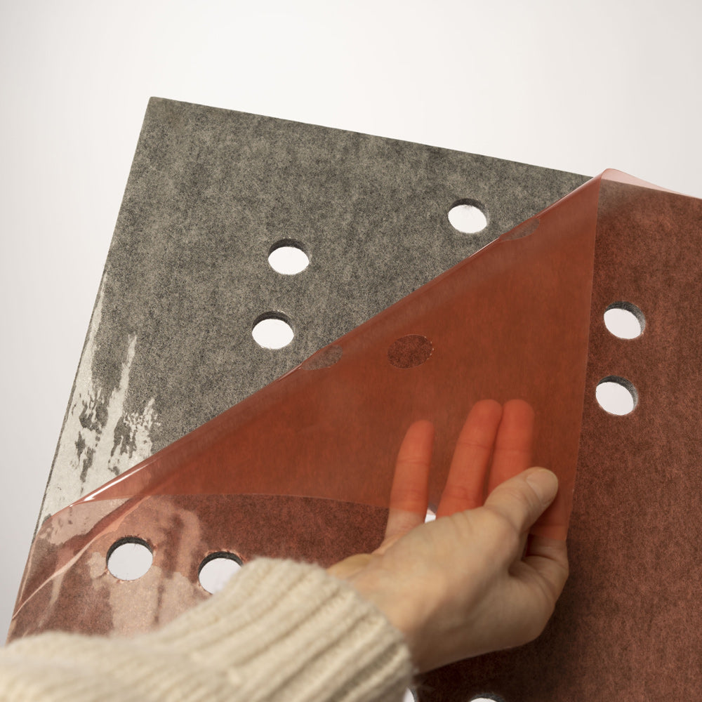 Self-adhesive Acoustic Felt Panel Long Light Gray 9mm