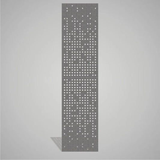 Self-adhesive Acoustic Felt Panel Dots 9 mm / Free Shipping-PET Felt Acoustic Panels-WallpanelsPRO-Grey-Wall Panels Pro