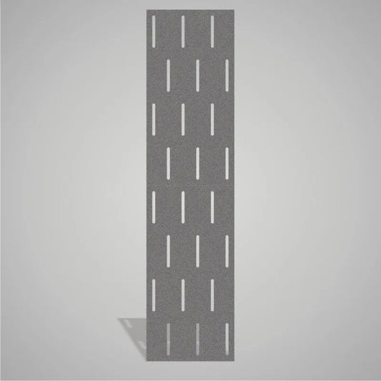 Self-adhesive Acoustic Felt Panel Stripes 9 mm-PET Felt Acoustic Panels-WallpanelsPRO-Grey-Wall Panels Pro