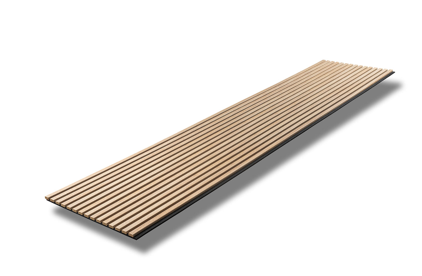 Sonoma Oak PVC Slat Acoustic Panel