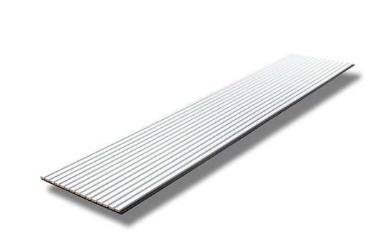 White Moon PVC Slat Acoustic Panel