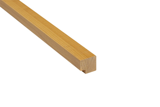 Thermo aspen end moulding, single piece