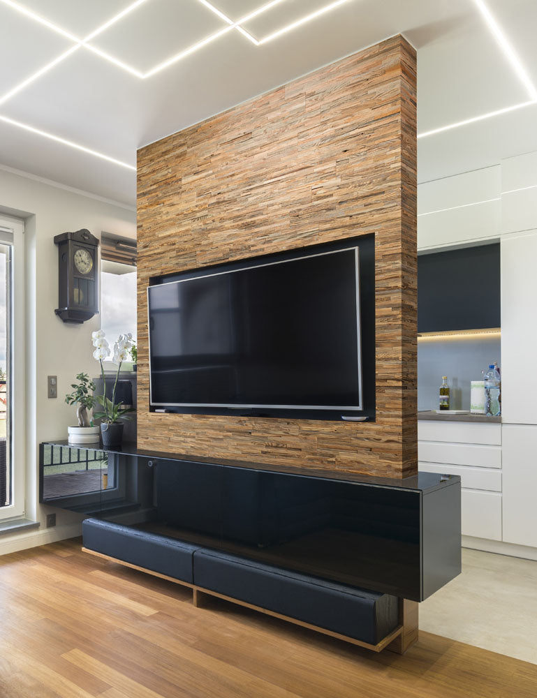 Деревянная декоративная панель Брут