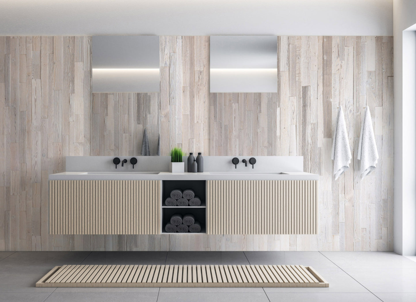 Wooden Wall Decorative panel MasK