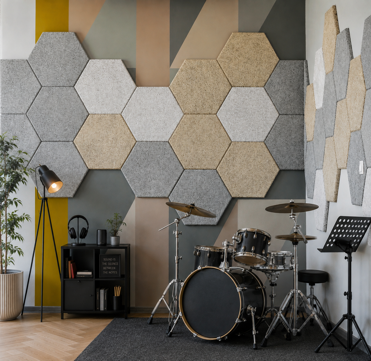 Sonablock design panels, reference project