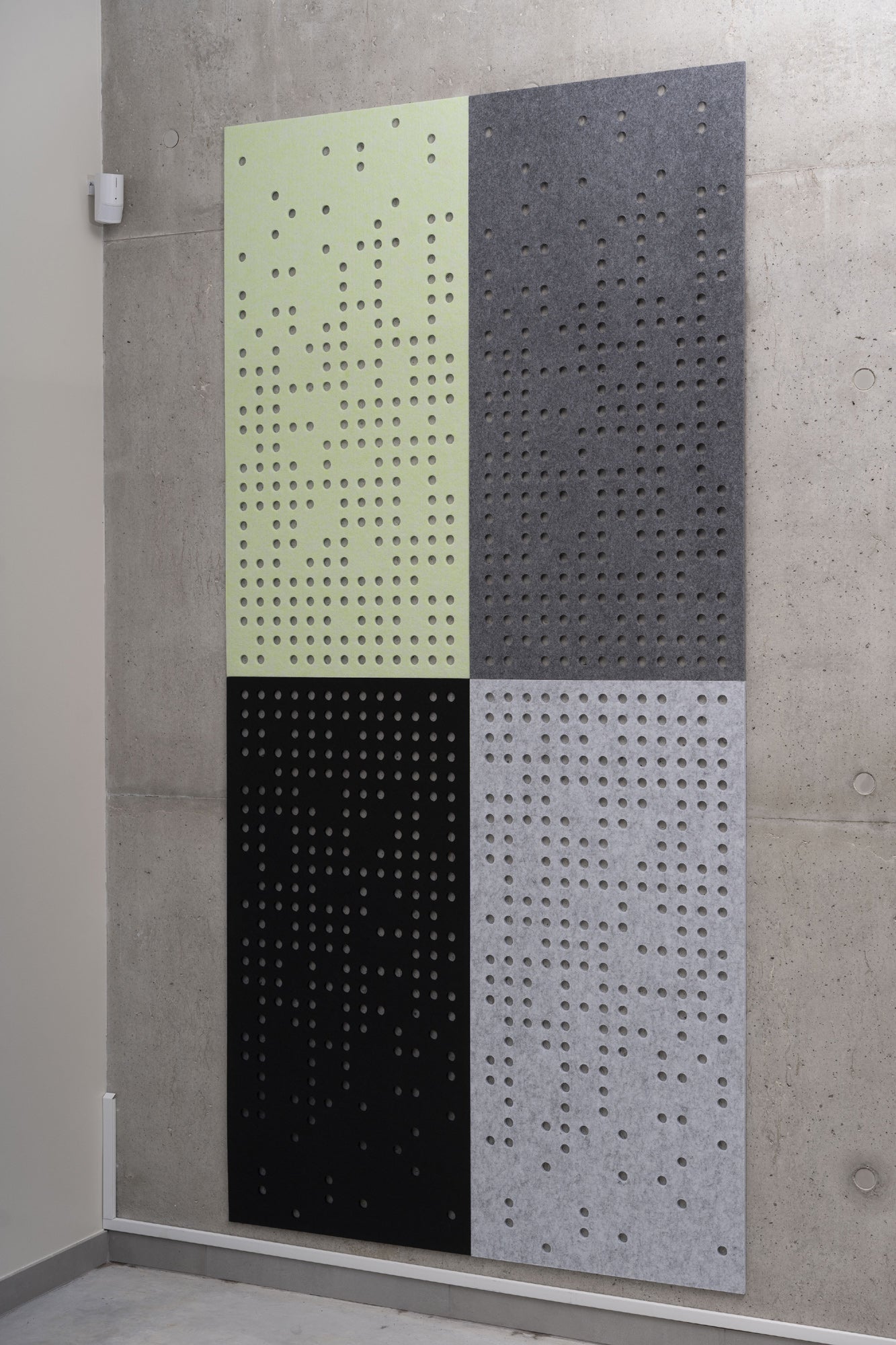 Self-adhesive Acoustic Felt Panel Long Dark Gray 9mm
