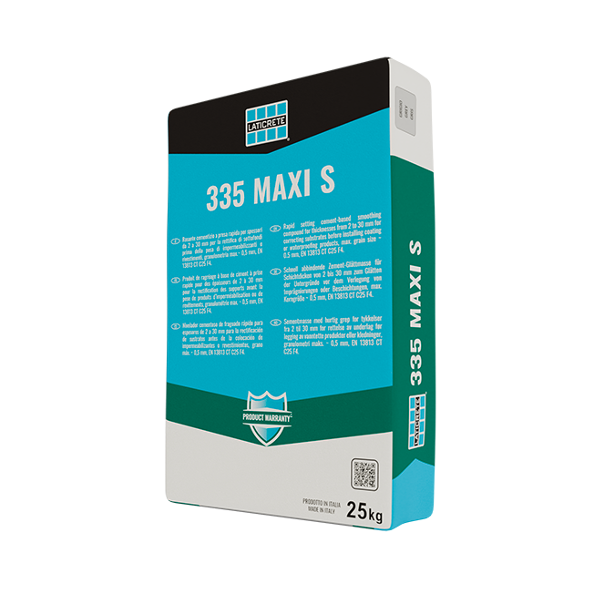 Laticrete 335 MAXI S Ultra White tile adhesive, 25 kg bag