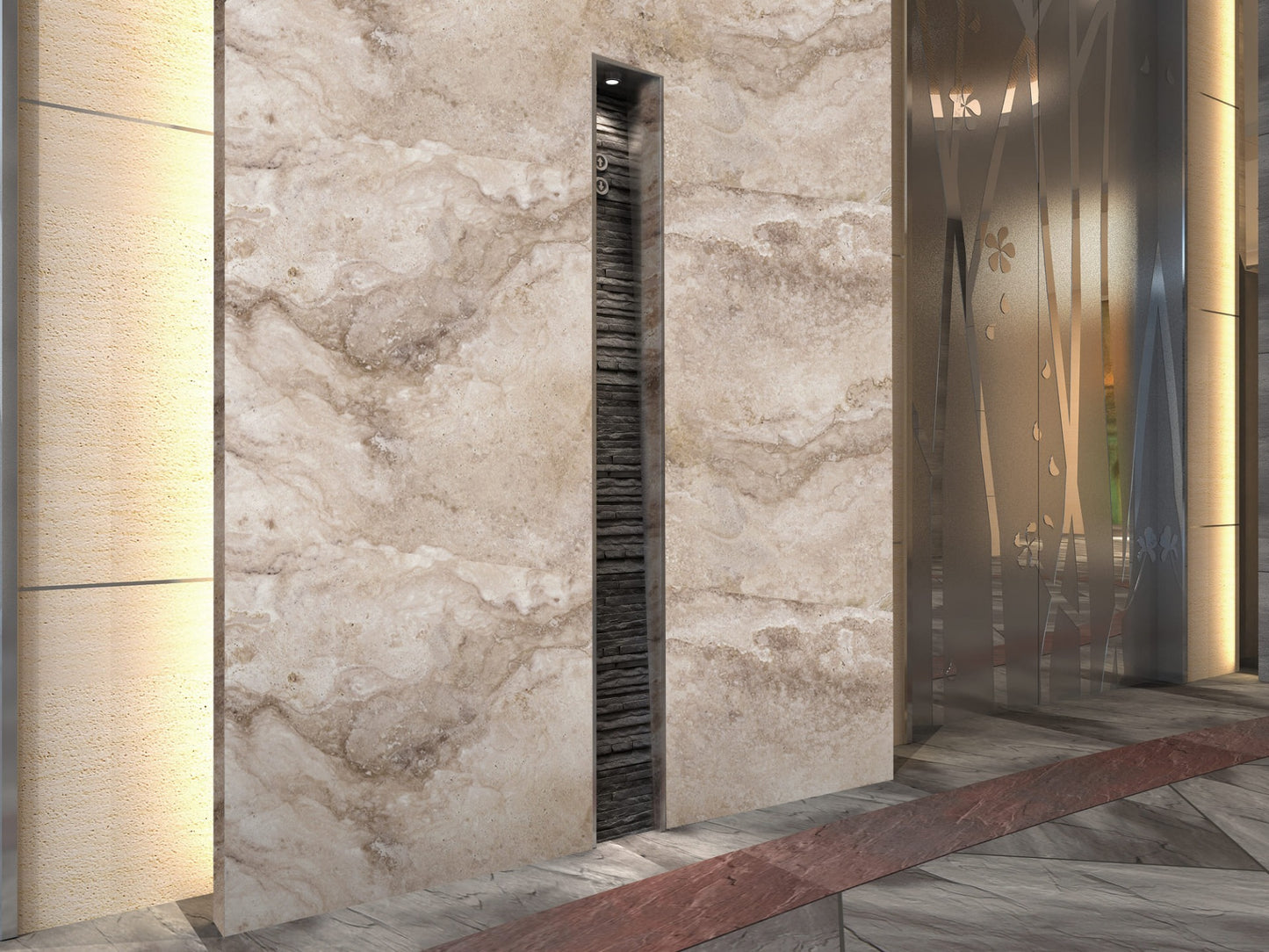 Dolomitic Travertine