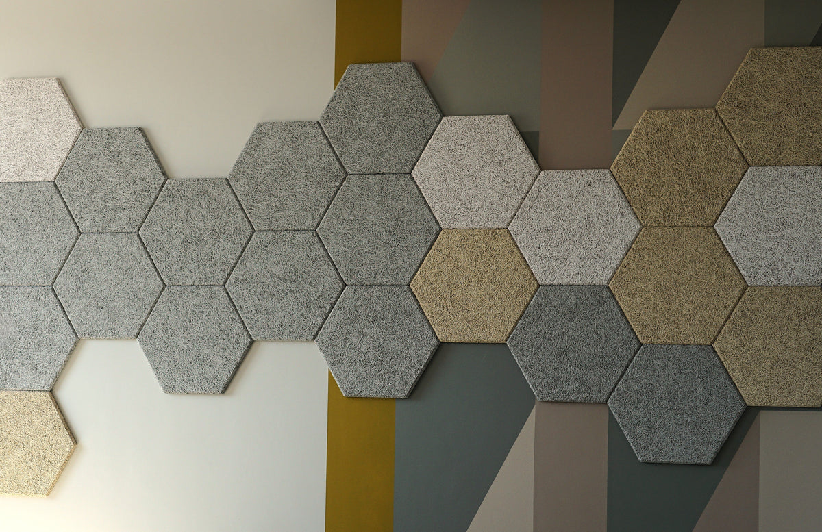 Sonablock acoustic panels in a school, Ergli, Latvia