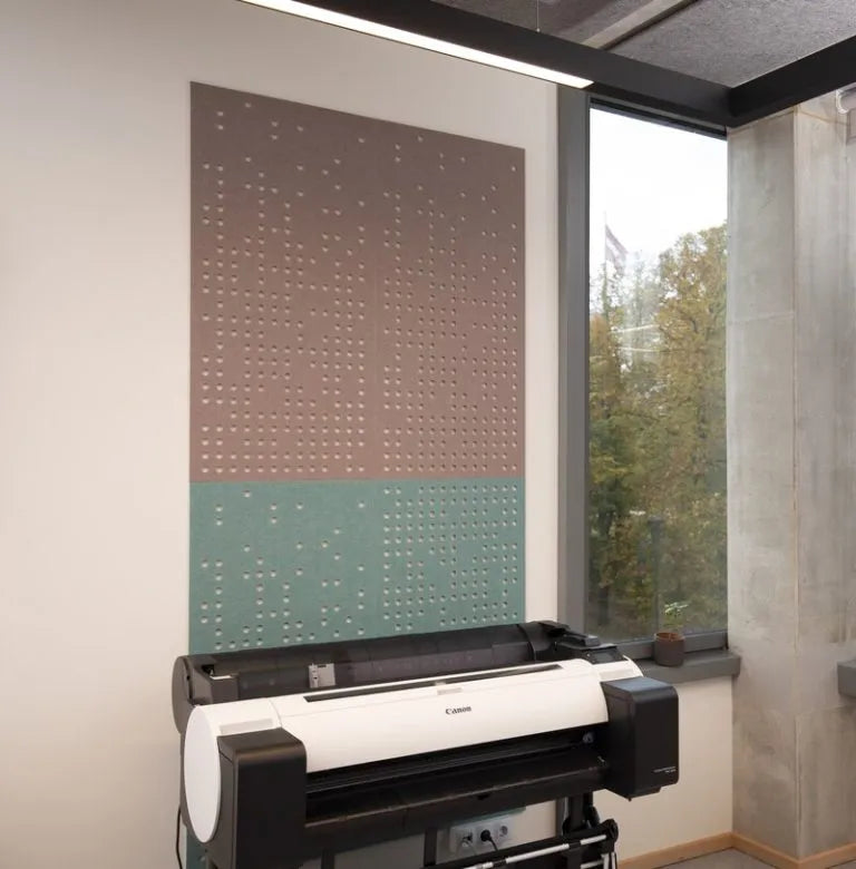 Self-adhesive Acoustic Felt Panel Dots 9 mm / Free Shipping-PET Felt Acoustic Panels-WallpanelsPRO-Wall Panels Pro