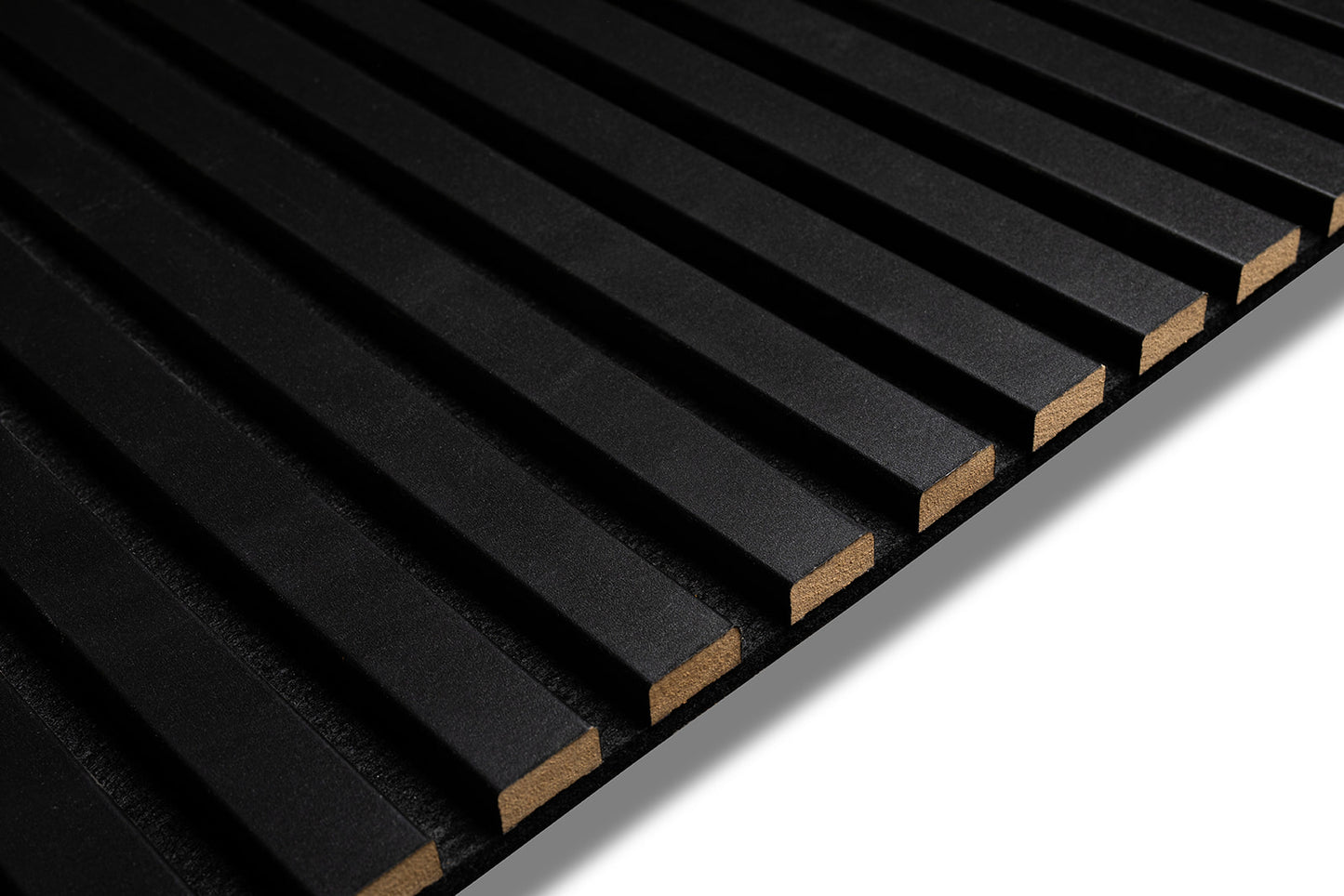 Black Moon PVC Slat Acoustic Panel