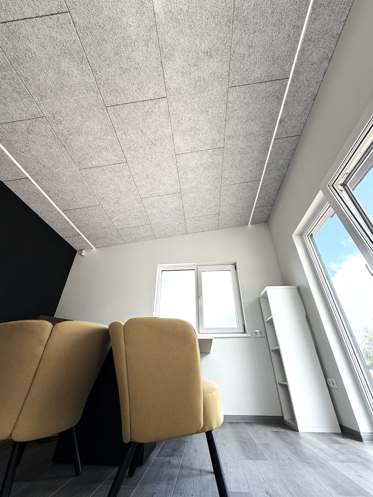 Sonablock wood wool acoustic ceiling, reference project