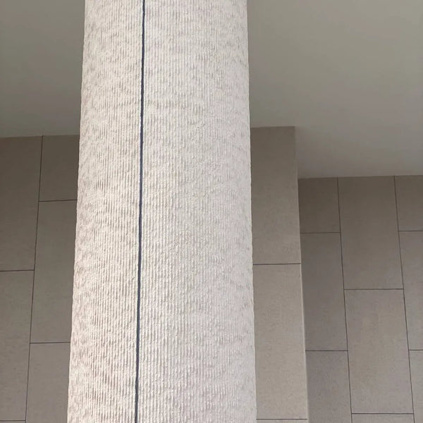 Chiselled stone installation