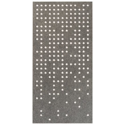 Self-adhesive Acoustic Felt Panel Long Dark Gray 9mm