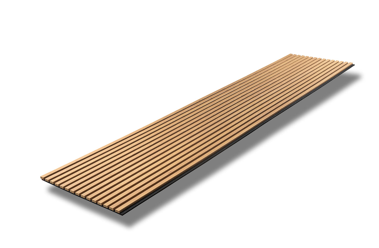 Oak PVC Slat Acoustic Panel
