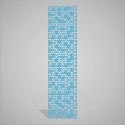 Self-adhesive Acoustic Felt Panel Circles 9 mm / Free Shipping-PET Felt Acoustic Panels-WallpanelsPRO-Aqua Blue-Wall Panels Pro
