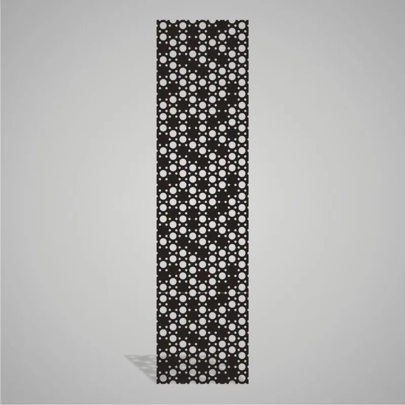 Self-adhesive Acoustic Felt Panel Circles 9 mm / Free Shipping-PET Felt Acoustic Panels-WallpanelsPRO-Black-Wall Panels Pro