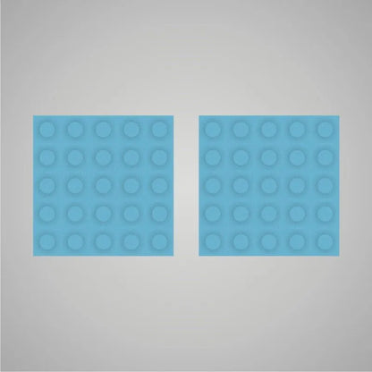 Self-adhesive Acoustic Felt Panel 3D Circles 18mm / Free Shipping-Aqua Blue-Wall Panels Pro