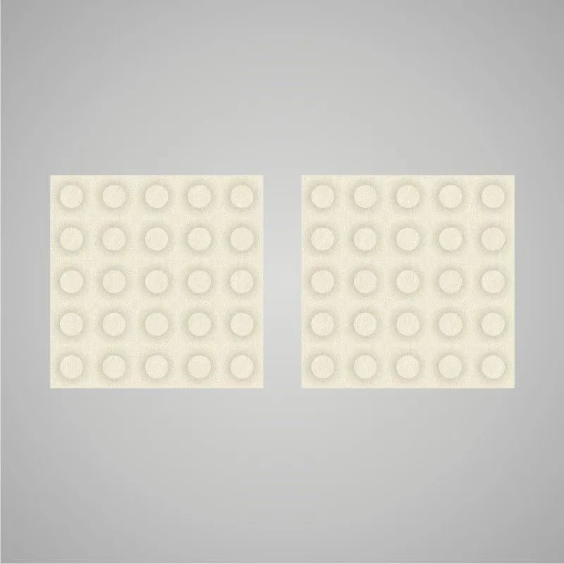 Self-adhesive Acoustic Felt Panel 3D Circles 18mm / Free Shipping-Beige-Wall Panels Pro