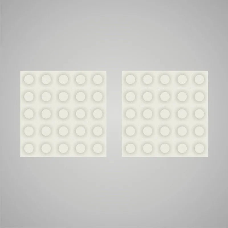 Self-adhesive Acoustic Felt Panel 3D Circles 18mm / Free Shipping-Cream-Wall Panels Pro