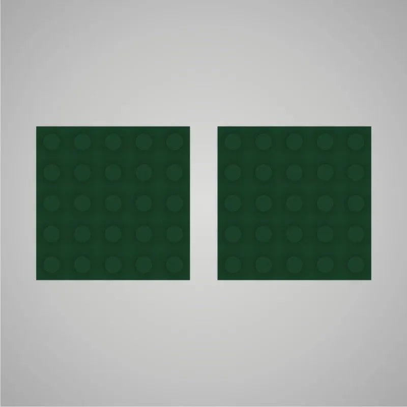 Self-adhesive Acoustic Felt Panel 3D Circles 18mm / Free Shipping-Dark Green-Wall Panels Pro