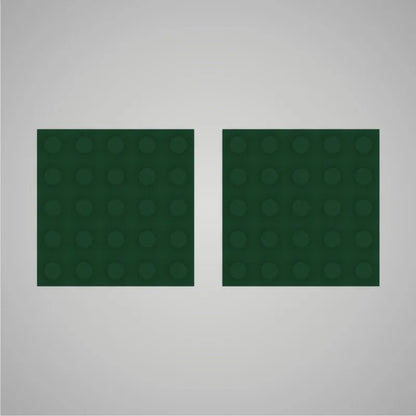Self-adhesive Acoustic Felt Panel 3D Circles 18mm / Free Shipping-Dark Green-Wall Panels Pro