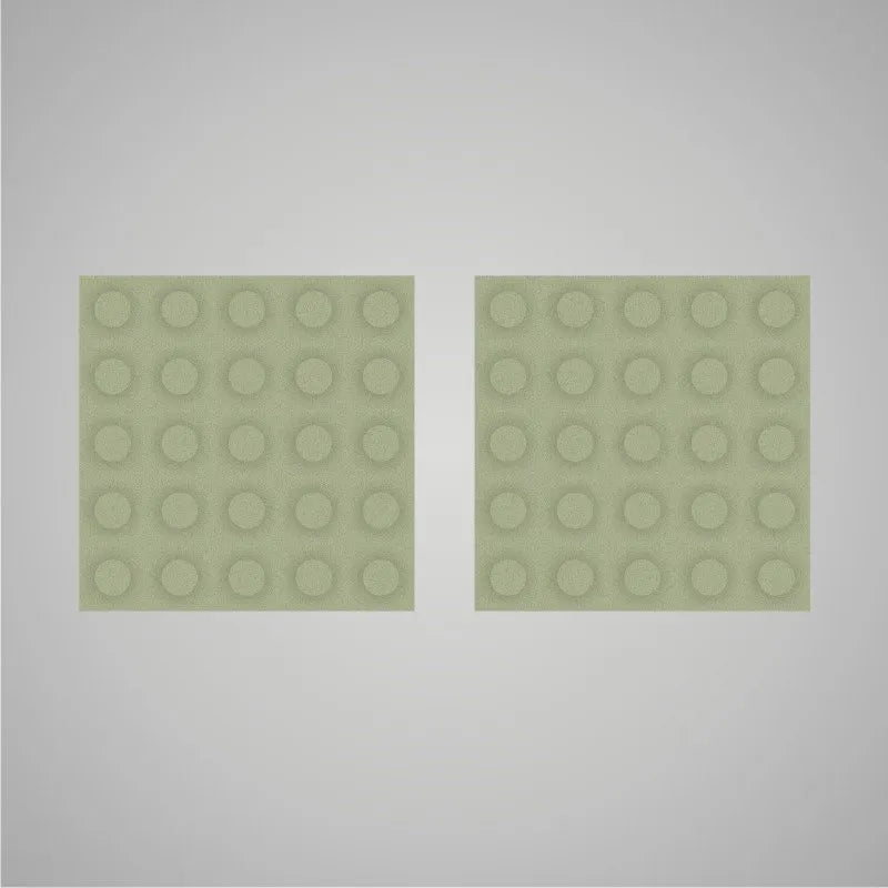 Self-adhesive Acoustic Felt Panel 3D Circles 18mm / Free Shipping-Salty Brine-Wall Panels Pro