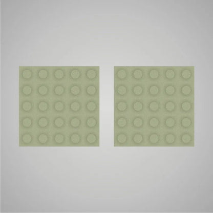 Self-adhesive Acoustic Felt Panel 3D Circles 18mm / Free Shipping-Salty Brine-Wall Panels Pro