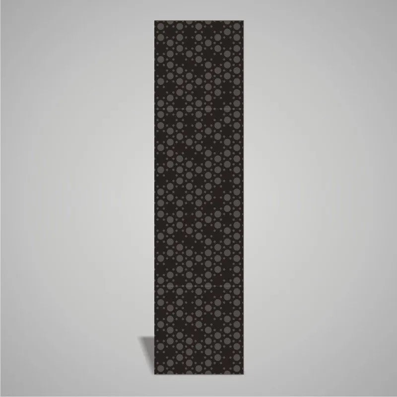 Self-adhesive Acoustic Felt Panel Circles 18mm / Free Shipping-Black-Wall Panels Pro