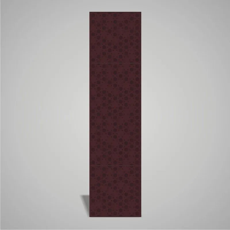 Self-adhesive Acoustic Felt Panel Circles 18mm / Free Shipping-Dark Brown-Wall Panels Pro