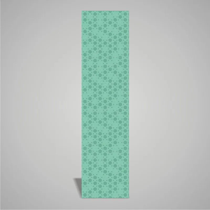 Self-adhesive Acoustic Felt Panel Circles 18mm / Free Shipping-Light Teal-Wall Panels Pro
