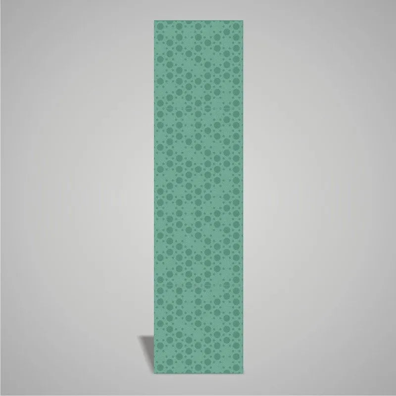 Self-adhesive Acoustic Felt Panel Circles 18mm / Free Shipping-Sea Green-Wall Panels Pro