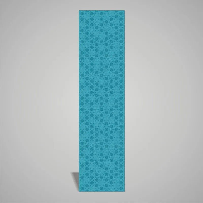 Self-adhesive Acoustic Felt Panel Circles 18mm / Free Shipping-Teal Aqua-Wall Panels Pro