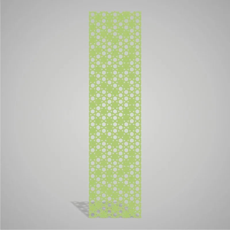 Self-adhesive Acoustic Felt Panel Circles 9 mm / Free Shipping-PET Felt Acoustic Panels-WallpanelsPRO-Salad Green-Wall Panels Pro