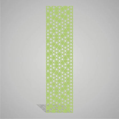 Self-adhesive Acoustic Felt Panel Circles 9 mm / Free Shipping-PET Felt Acoustic Panels-WallpanelsPRO-Salad Green-Wall Panels Pro