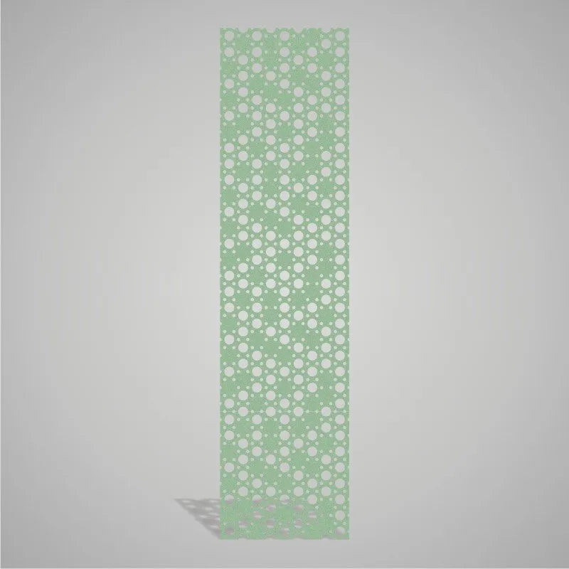 Self-adhesive Acoustic Felt Panel Circles 9 mm / Free Shipping-PET Felt Acoustic Panels-WallpanelsPRO-Sea Green-Wall Panels Pro