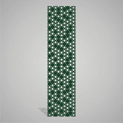 Self-adhesive Acoustic Felt Panel Circles 9 mm / Free Shipping-PET Felt Acoustic Panels-WallpanelsPRO-Dark Green-Wall Panels Pro