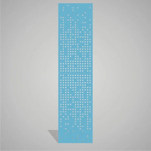 Self-adhesive Acoustic Felt Panel Dots 9 mm / Free Shipping-PET Felt Acoustic Panels-WallpanelsPRO-Aqua Blue-Wall Panels Pro