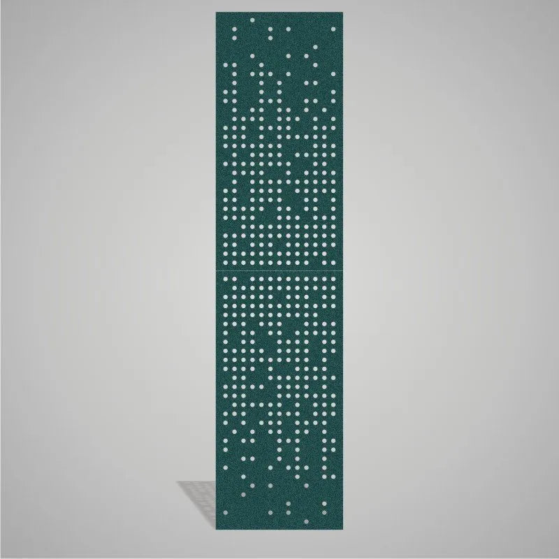 Self-adhesive Acoustic Felt Panel Dots 9 mm / Free Shipping-PET Felt Acoustic Panels-WallpanelsPRO-Dark Teal-Wall Panels Pro