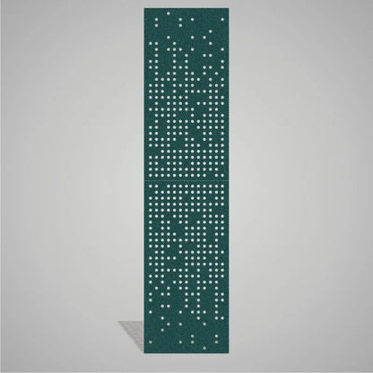 Self-adhesive Acoustic Felt Panel Dots 9 mm / Free Shipping-PET Felt Acoustic Panels-WallpanelsPRO-Dark Teal-Wall Panels Pro