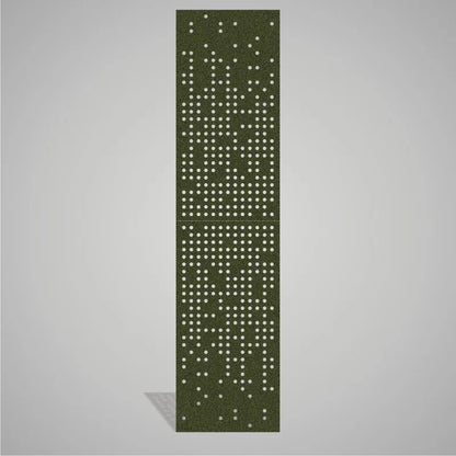 Self-adhesive Acoustic Felt Panel Dots 9 mm / Free Shipping-PET Felt Acoustic Panels-WallpanelsPRO-Moss Green-Wall Panels Pro