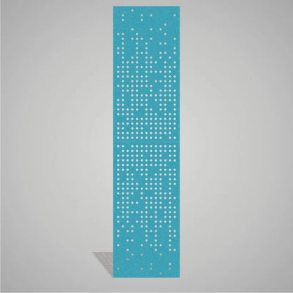 Self-adhesive Acoustic Felt Panel Dots 9 mm / Free Shipping-PET Felt Acoustic Panels-WallpanelsPRO-Teal Aqua-Wall Panels Pro