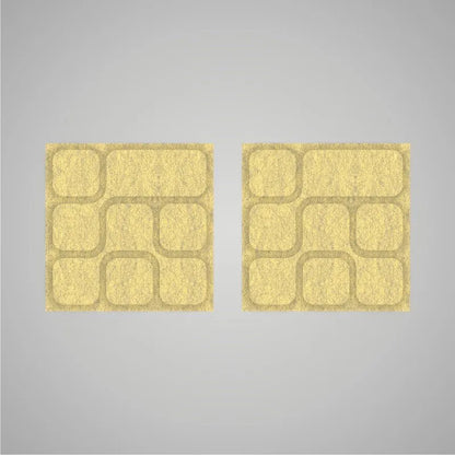 Self-adhesive Acoustic Felt Panel 3D Geometric 18mm / Free Shipping-Marble Yellow-Wall Panels Pro