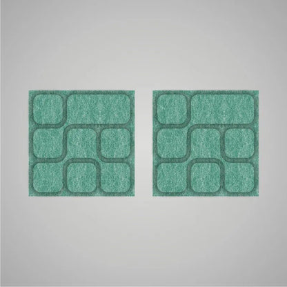 Self-adhesive Acoustic Felt Panel 3D Geometric 18mm / Free Shipping-Tropical Sea Green-Wall Panels Pro